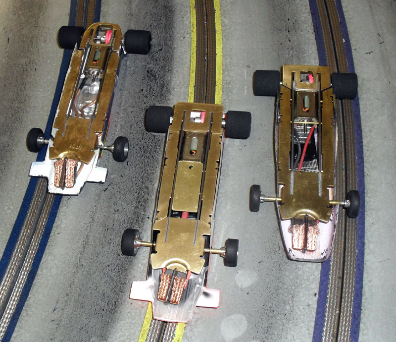 F1 Podium Chassis L to R;<br />Darryl, Casey and Gregg