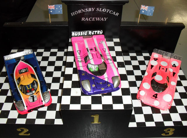 The Podium Coupe cars;<br />Troy, Cody and Mark