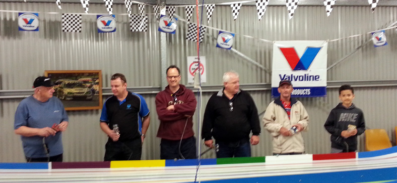 The Drivers in Heat 2<br />L to R Bill, Casey, Stephan, Ando, Wayne &amp; Jacob